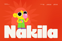 Nakila - Bold Unique Display Font