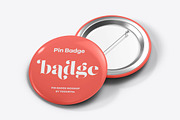 Pin Badge Mock-up, a Merchandise Mockup by Yogurt86 (Thumbnail 12 of 16)