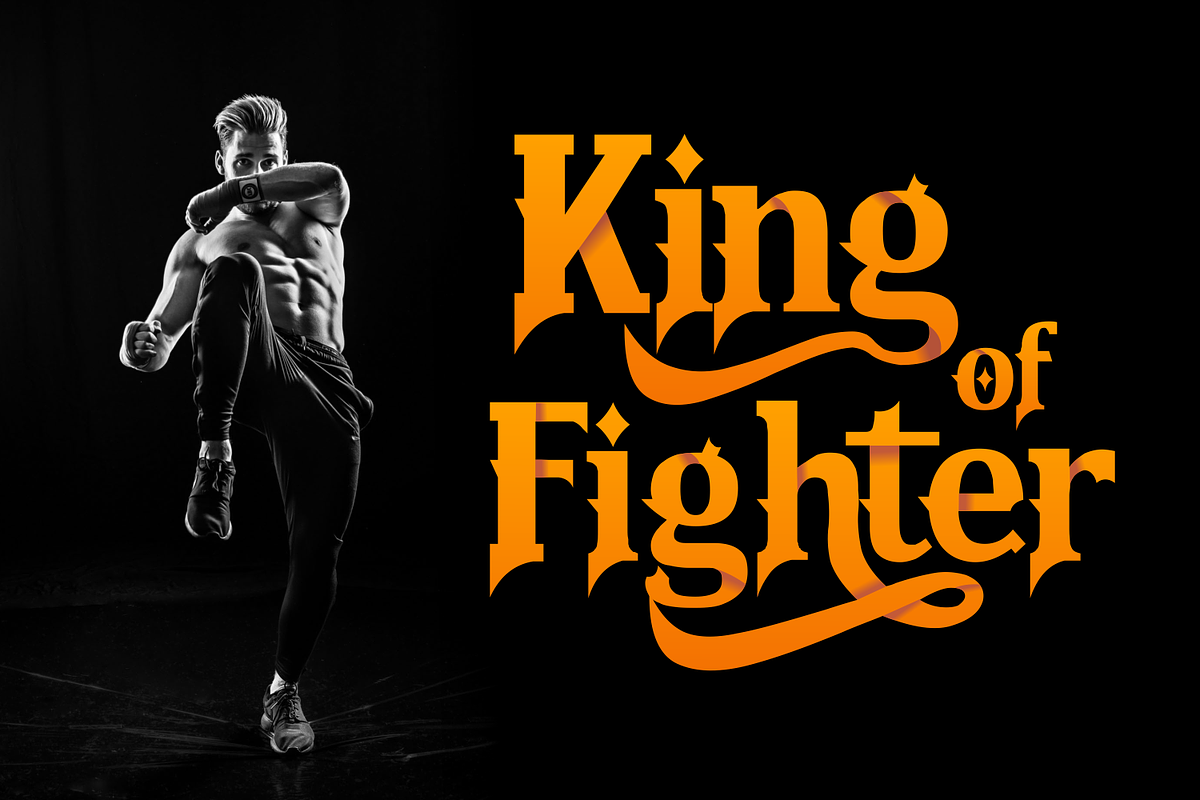 Quinthero, a Blackletter Font by Fachranheit Studio (Photo 2 of 11)