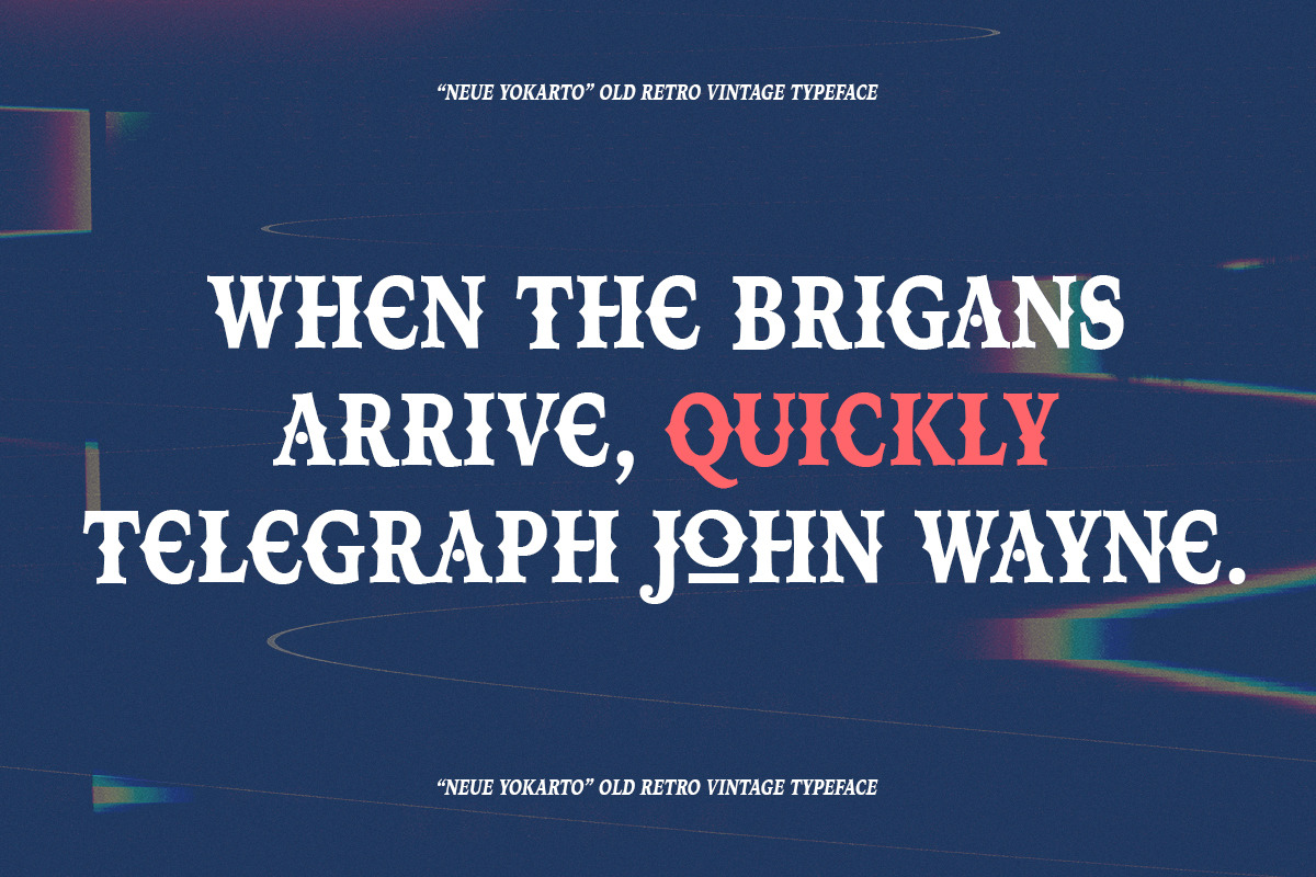 Neue Yokarto - Vintage Pair Font, a Slab Serif Font by Kereatype (Photo 3 of 11)