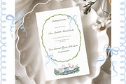 Watercolor Villa Wedding Clipart Set, an Object Illustration by LenArt (Thumbnail 4 of 14)