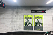 NYC Subway Ad Mockup, an Advertising Mockup by NYC Billboard Mockups (Thumbnail 2 of 2)