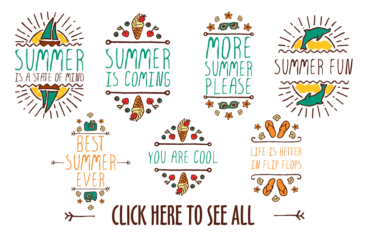 24 summer cards, an Object Graphic by AV Design (Photo 2 of 5)