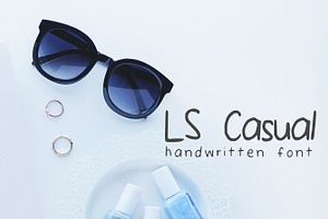 LS Casual - Handwritten Font