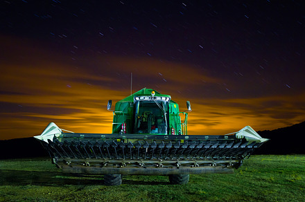 Combine harvester stock photo containing combine harvester and farm, an Industrial Photo by Perpis