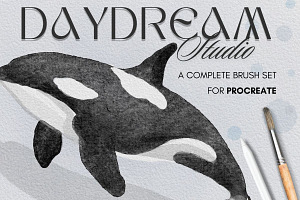 Daydream Studio Watercolor Brushes