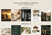 Wedding Photographer Insta Templates, a Social Media Template by Arslan (Thumbnail 5 of 9)