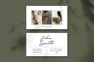 Wedding Photography Visiting Card