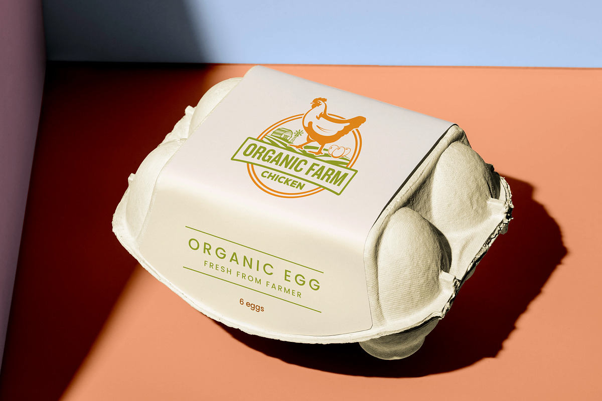Chicken farm Logo Template, a Branding & Logo Template by Norma Studio (Photo 2 of 3)