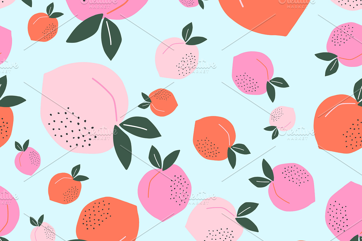 Fruity Fun - Fruit Seamless Patterns, a Pattern Graphic by KJP Designs (Photo 8 of 9)