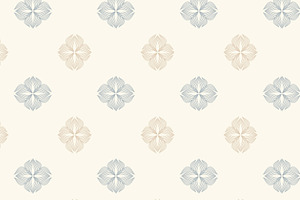 Natural Floral Seamless Pattern