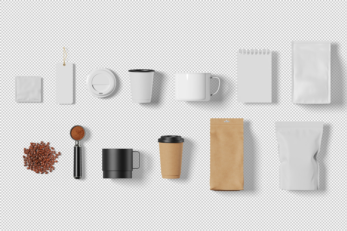 Coffee branding mockup bundle, a Cups & Container Mockup by mockupocka (Photo 11 of 11)