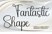 Fantastic Shape, a Handwritten Font by FreshTypeINK (Thumbnail 1 of 8)