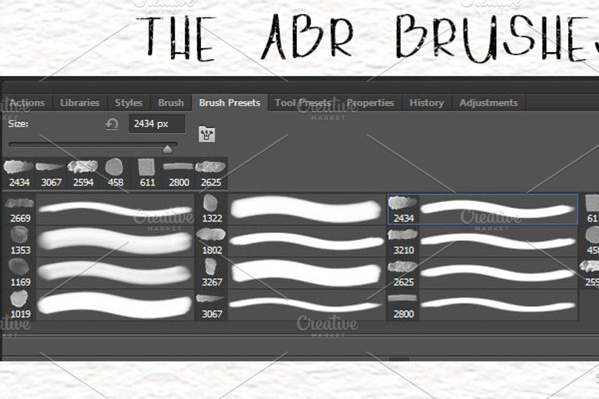 Watercolor Shapes Splotches Brushes, a Texture Graphic by Studio Julie Ann (Photo 3 of 3)
