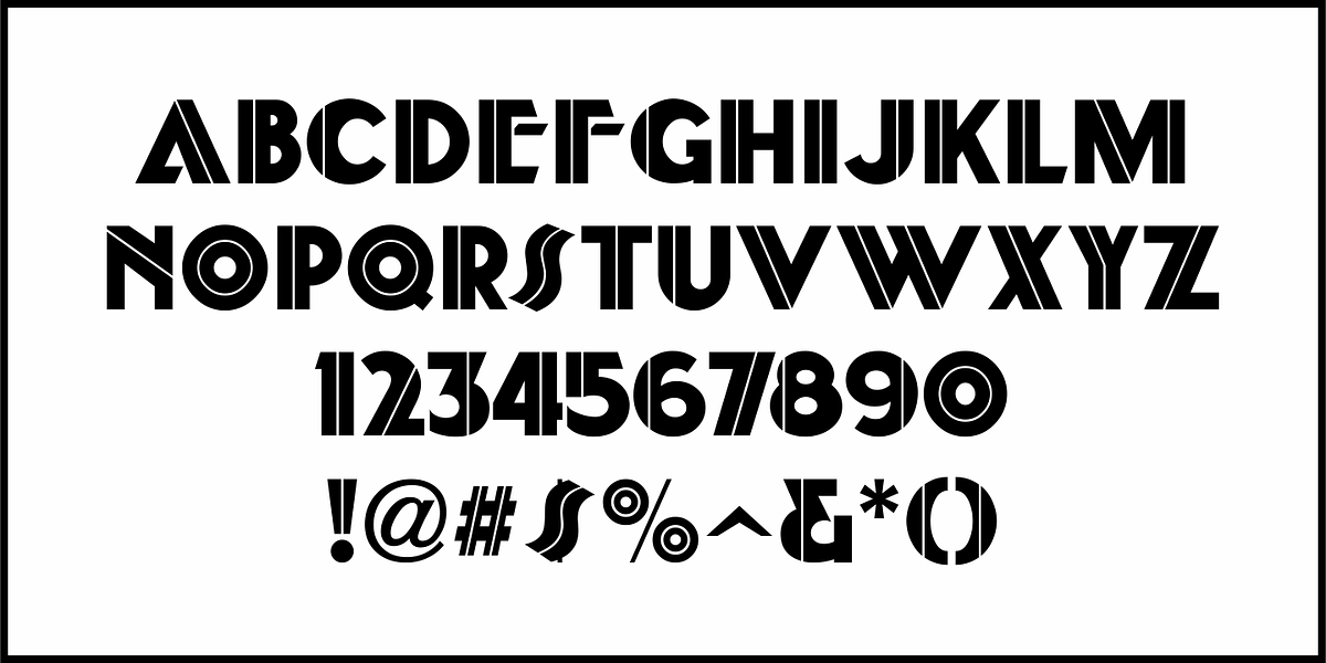 World Travel JNL, a Font by Jeff Levine Fonts (Photo 3 of 5)