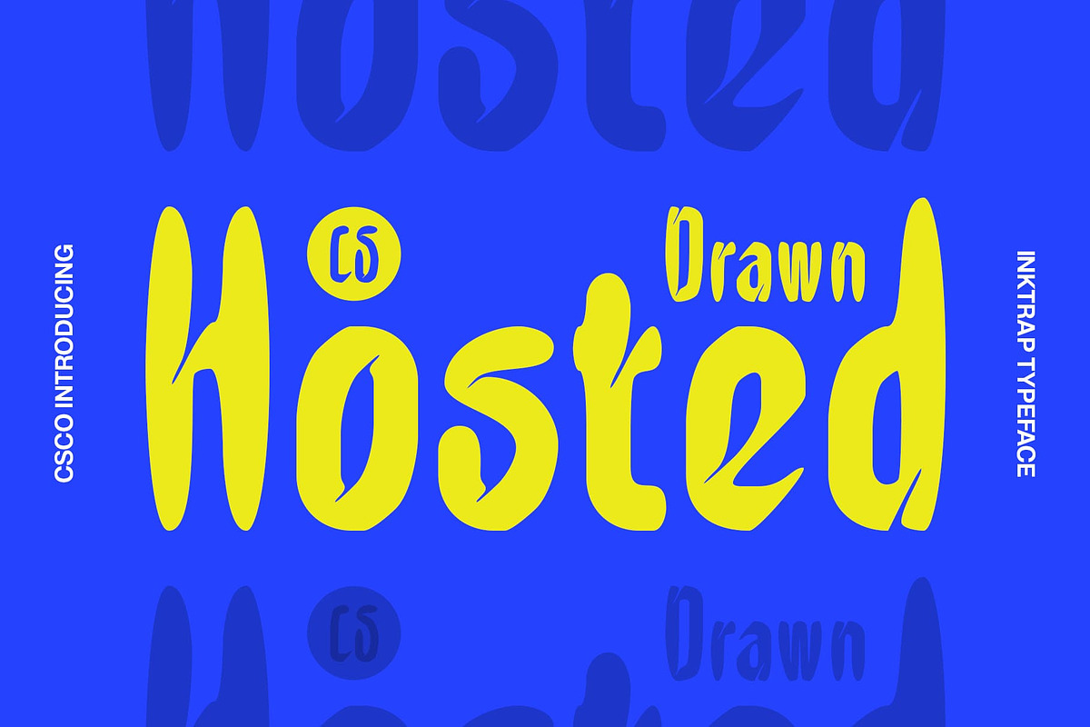 CS Hosted Drawn, a Sans Serif Font by Craft Supply Co. (Photo 1 of 8)