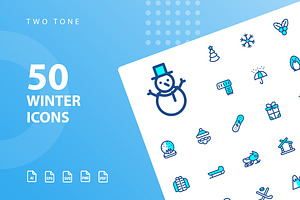 Winter Two Tone Icons