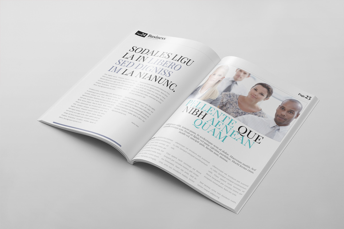 Magazine Template 45, a Magazine Template by pmvch (Photo 13 of 15)