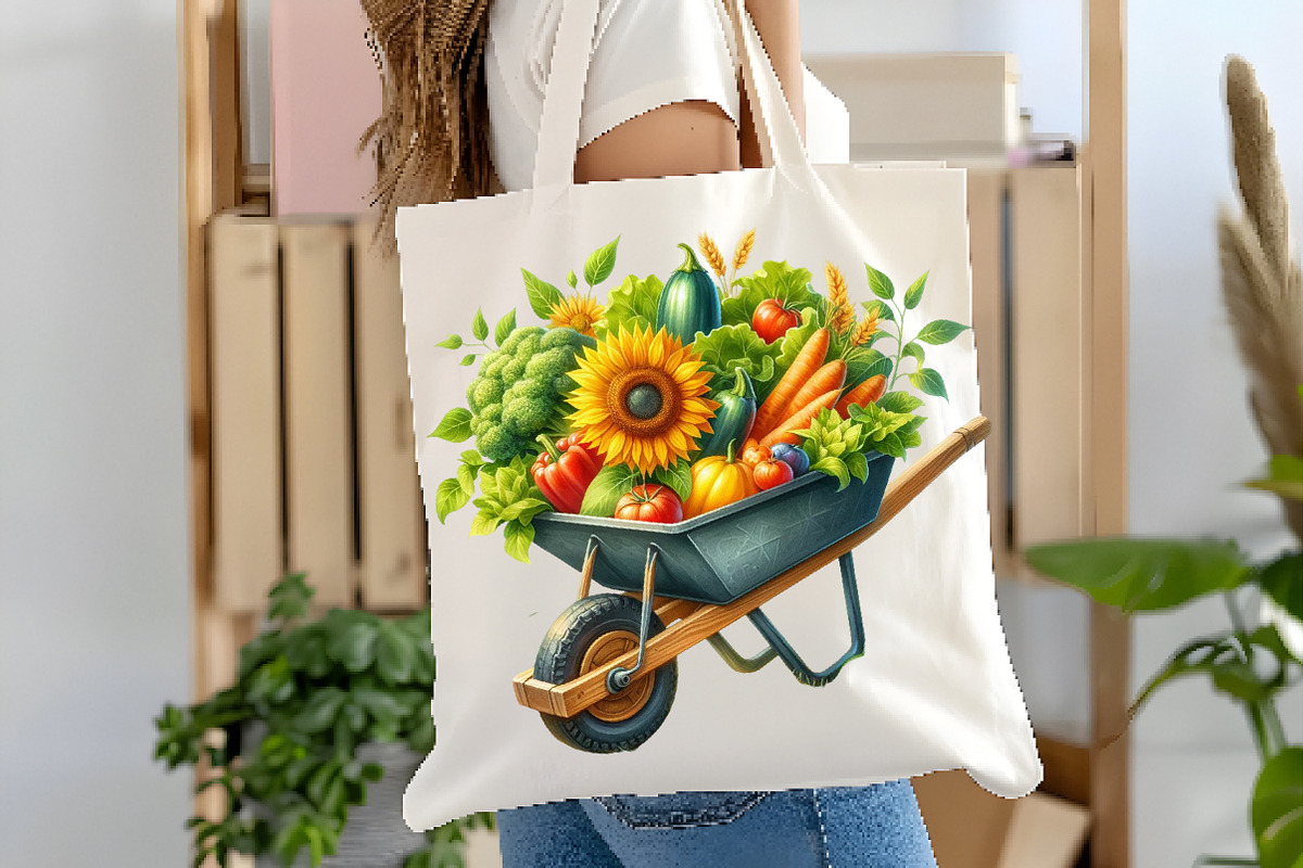 Summer Farming Time Clipart PNG, an Illustration by Watercolor design (Photo 4 of 5)