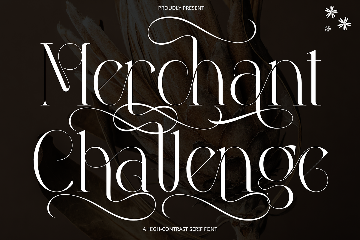 Merchant Challenge Font, a Serif Font by 177Studio (Photo 1 of 8)