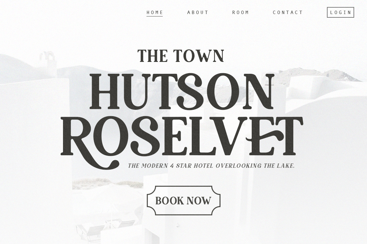 Heaven Scape - Stylish All Caps, a Serif Font by Bale Type (Photo 6 of 10)