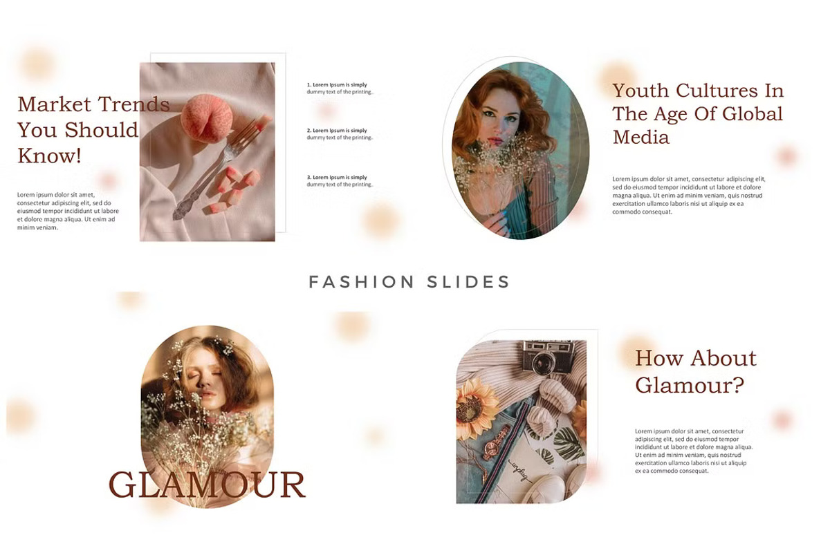 Fashion Powerpoint Template, a Presentation Template by GearShift (Photo 3 of 5)