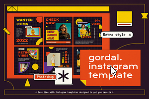 Gordal Post & Story Template