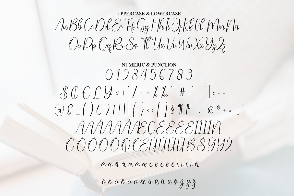 Reading | Script Font, a Handwritten Font by Scratchones (Photo 7 of 9)