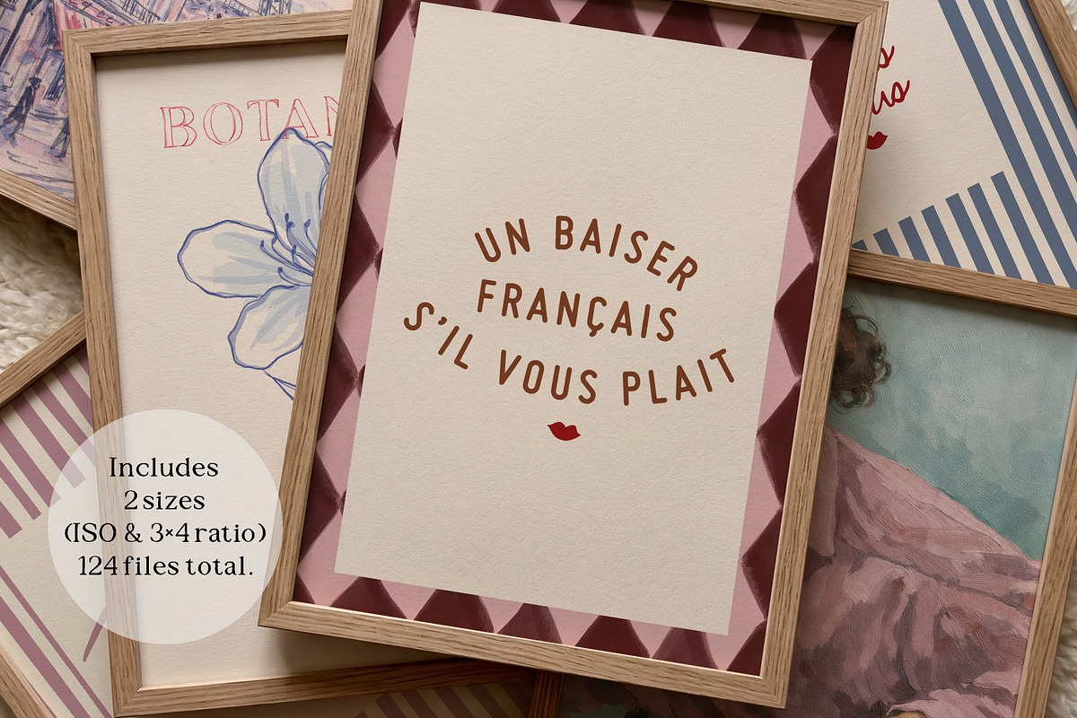 Paris Inspired Prints and Posters, a Background Graphic by Paper Flowers Studio (Photo 7 of 12)