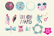 Space Illustrations: Life on Mars, a Technology Illustration by Marmalade Moon (Thumbnail 2 of 5)