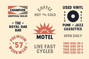 Slow Grade - Display Font, a Font by Rest Stop (Thumbnail 4 of 5)