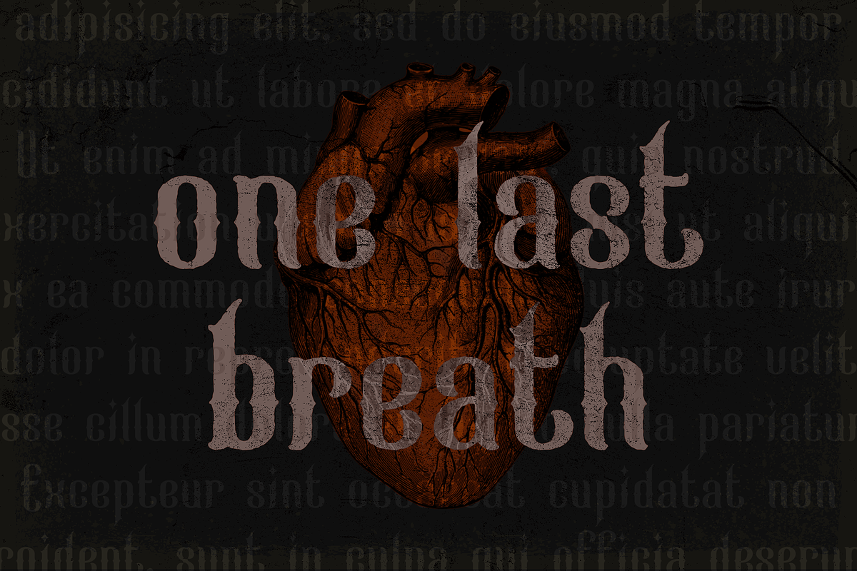 Aneloma, a Blackletter Font by RT Studio (Photo 2 of 10)