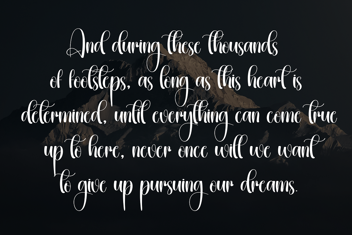 Haunted | Script Font, a Handwritten Font by Scratchones (Photo 6 of 9)