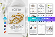 Line Sheet Bundle | Word & Indd, a Stationery Template by obayes (Thumbnail 11 of 34)