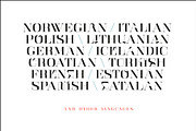 Kalender, a Serif Font by Gurup Stüdyo (Thumbnail 13 of 14)