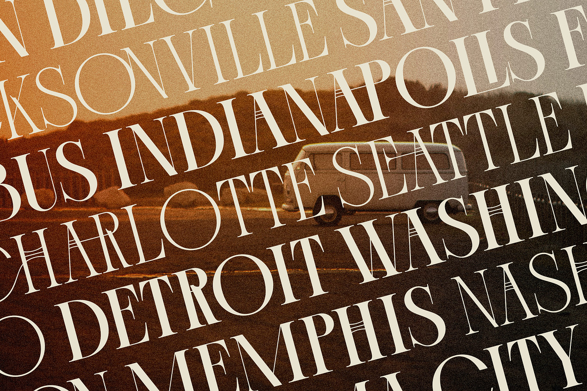 Cosmic Solace - Ligature Typeface, a Serif Font by SilverStag Type Foundry (Photo 4 of 30)
