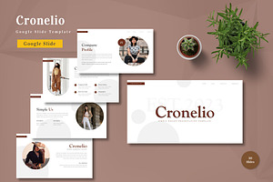 Cronelio - Google Slide Template