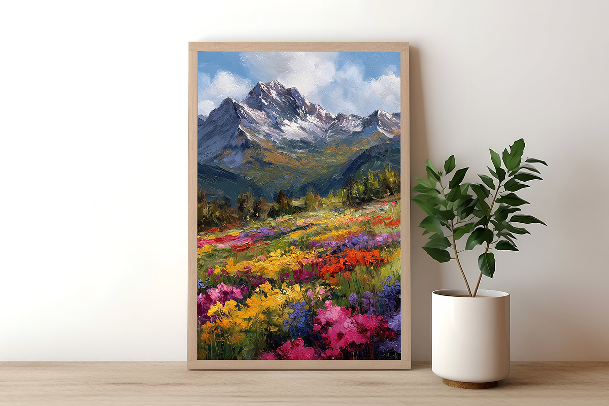 Bright Nature Landscape Illustration, a Decorative Illustration by Housui Patterns (Photo 7 of 12)