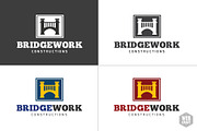BridgeWork Real Estate Logo Template, a Branding & Logo Template by WebCraft (Thumbnail 3 of 4)