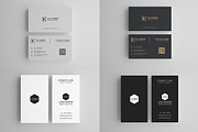 10 Clean Minimal Business Cards, a Business Card Template by Shahjhan (Thumbnail 5 of 7)