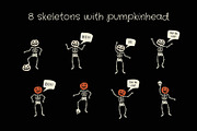 Halloween Party Design Set, a Pattern Graphic by Zim Varezhkin (Thumbnail 3 of 4)
