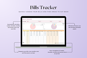 Bills Tracker - Pastel, a Templates & Theme by The Creative Plans co (Thumbnail 4 of 10)