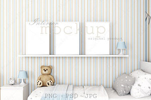 Kids Room Mockup