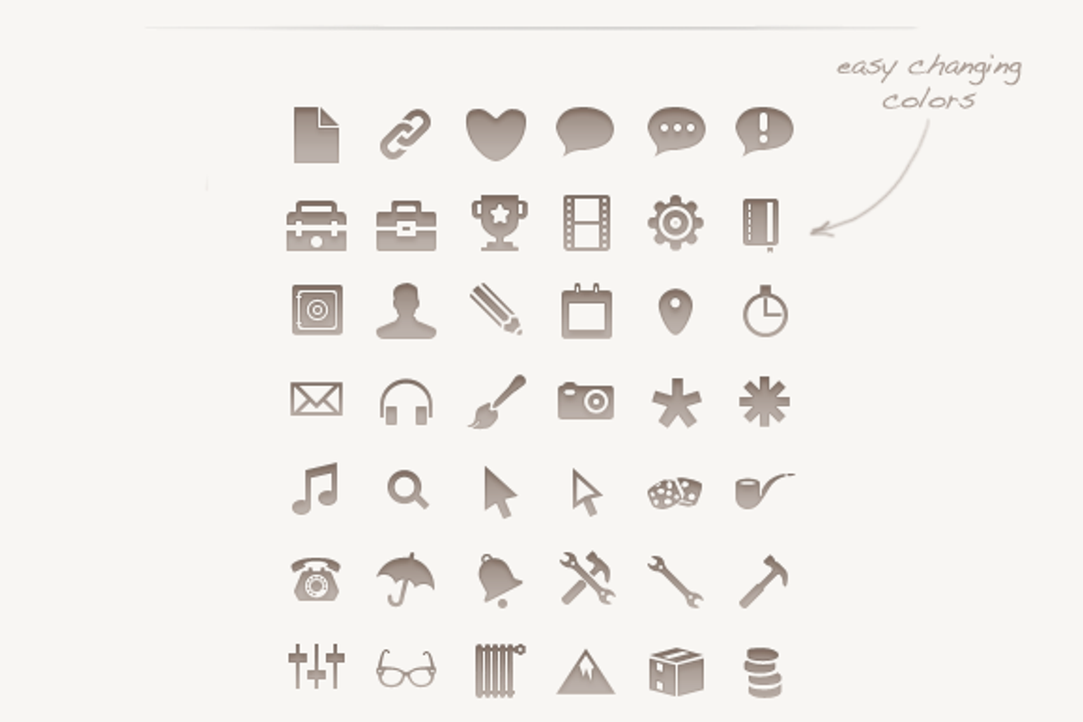 Monochrome Vectors, an Icon by Pixlsby.me (Photo 3 of 4)