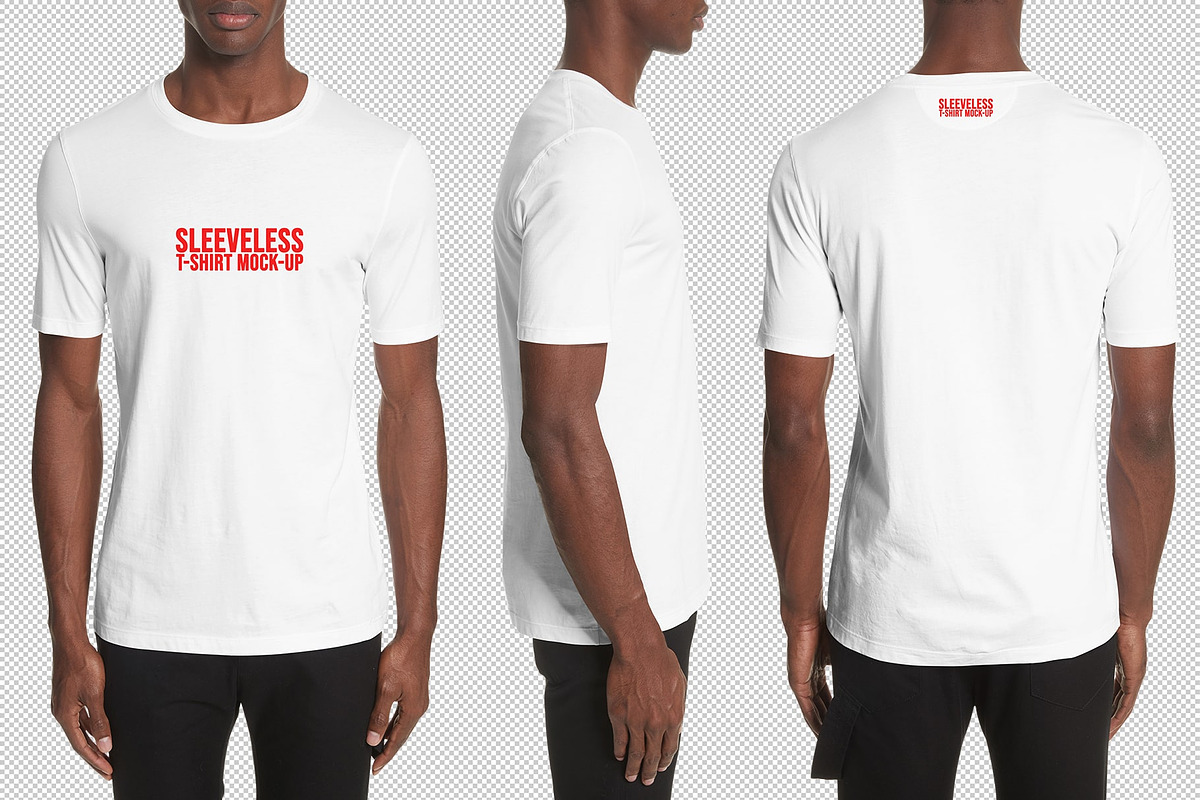 T-shirt Mock-Up (african Model), a Shirt Mockup by Mock-up Store (Photo 8 of 8)