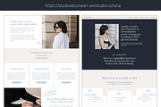 Wix Template for Coaches, a Wix Template by Studio Eburnean (Thumbnail 2 of 3)