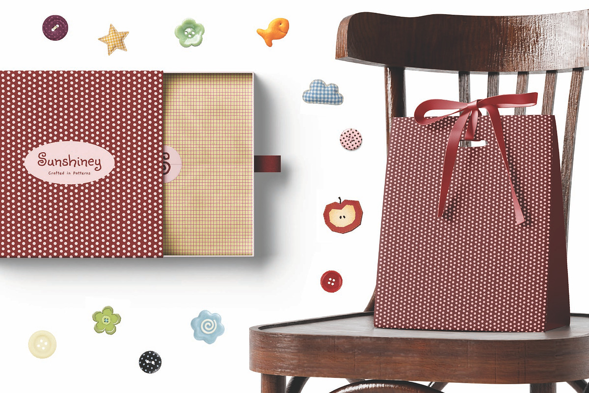 Quirky Playful Seamless Pattern Pack, a Decorative Illustration by Invisual Studio (Photo 8 of 11)