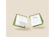 Set of rectangle calendar mockup, a Product Mockup by mockupocka (Thumbnail 9 of 12)