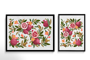 Two patterns with pomegranates, a Decorative Illustration by KupalinaArt (Thumbnail 3 of 4)