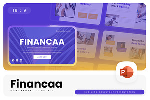 Financaa - Consultant PowerPoint, a Presentation Template by Ermedia Studio